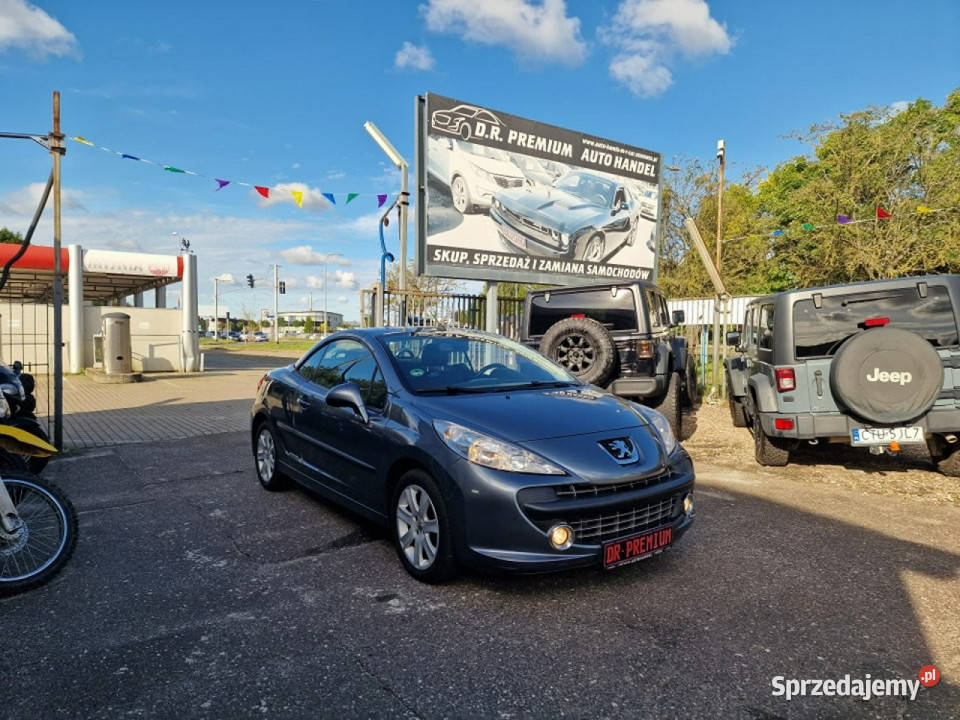 Peugeot 207 CC 16 Benzyna 120 Cabrio Klima ASR (kontrola trakcji) pomorskie Słupsk