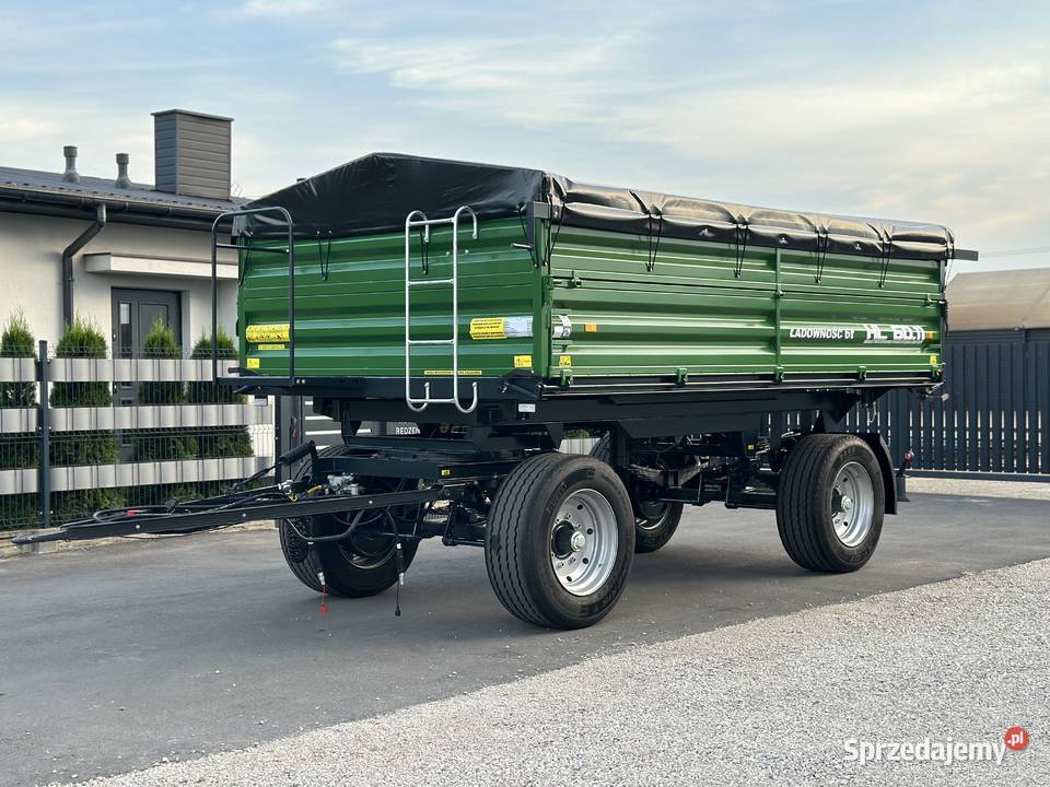 Przyczepa Rolnicza HL HW 3 Stronny Wywrot 6011 nieuszkodzony Przyczepy rolnicze Koluszki