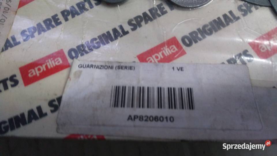 Uszczelki zestaw ORGINAŁ Aprilia Tuareg 50 AF1 podlaskie Bielsk Podlaski