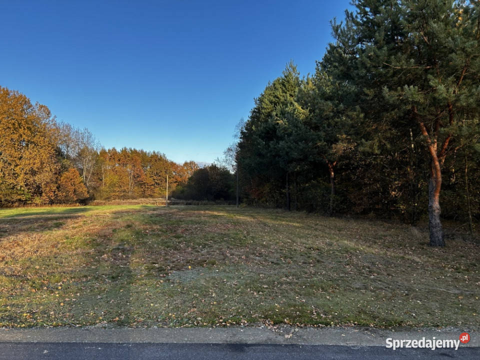 Działka w spokojnej okolicy podkarpackie Rydzów