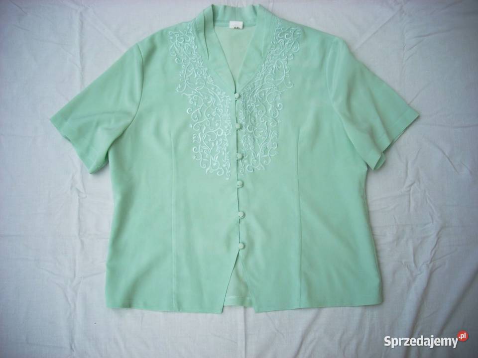 Elegancka Koszula Haft J Nowa 42 44 Bluzki i koszule