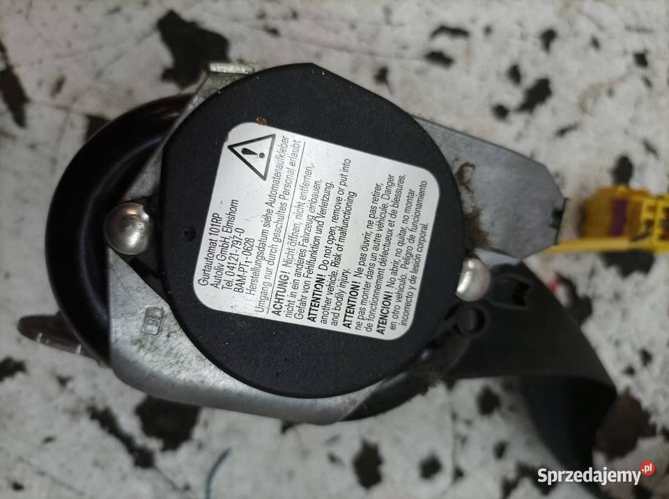 PAS BEZPIECZEŃSTWA LEWY PRZÓD KIEROWCY PLUS Rok produkcji 2005 Wyposażenie wnętrza