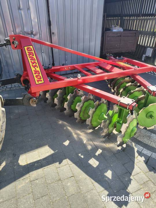 Brona talerzowa GrassRol szerokość 240m 2021 łódzkie sprzedam