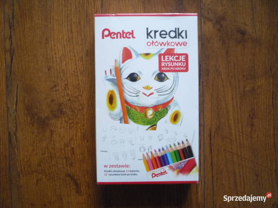 Pentel Kredki Ołówkowe Lekcja Rysunku Artykuły szkolne Szczecin