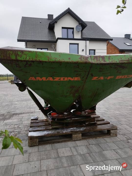 Rozsiewacz nawozów Amazone ZAF 803 Rozsiewacze nawozów