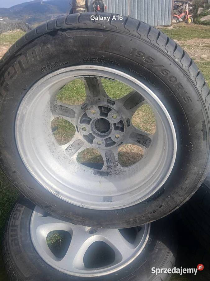 Alufelgi 5x1143 z oponami Mazda Toyota Suzuki Limanowa sprzedam