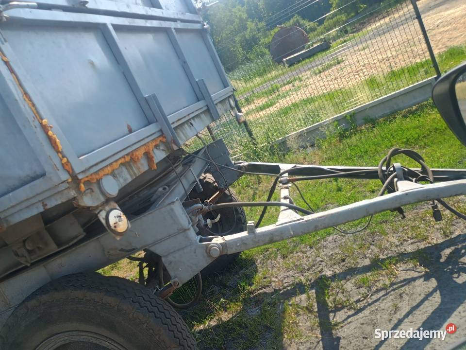 Przyczepa d 47 wywrotka wielkopolskie Bogufałów