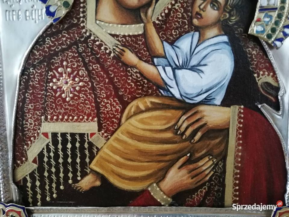 Piękna ikona Matka Boska Błogosławiona