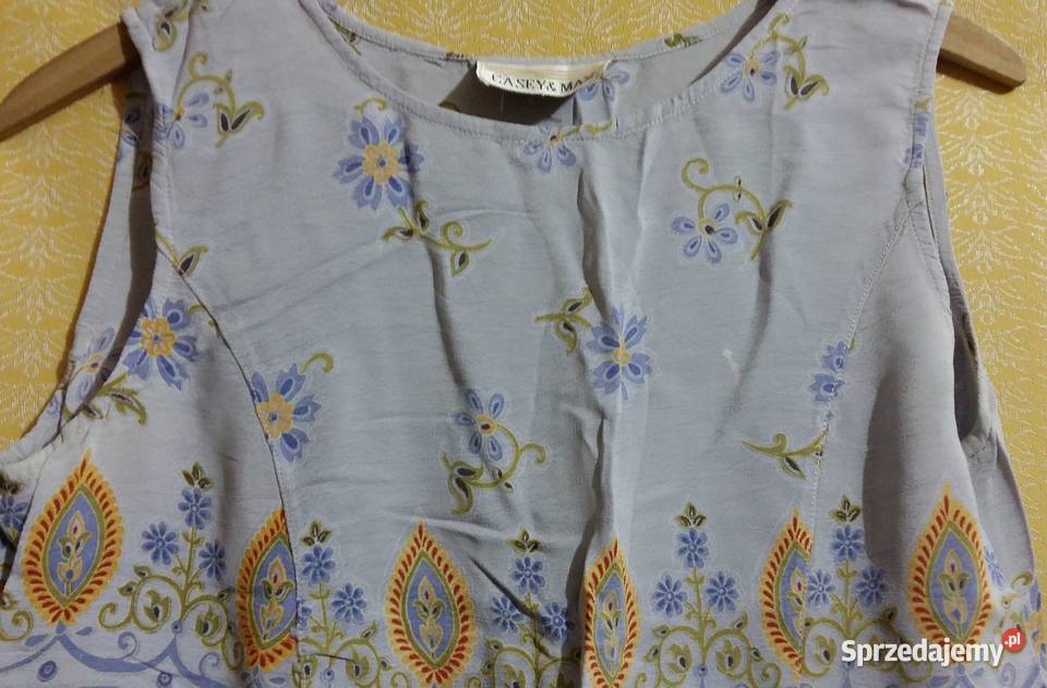 Letnia sukienkadługa w liliowym kolorze M Spódnice i sukienki Łódź