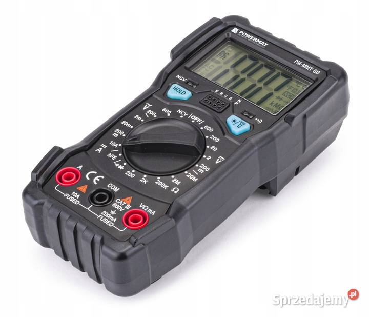 Multimetr CYFROWY Elektryczny Miernik Prądu LCD