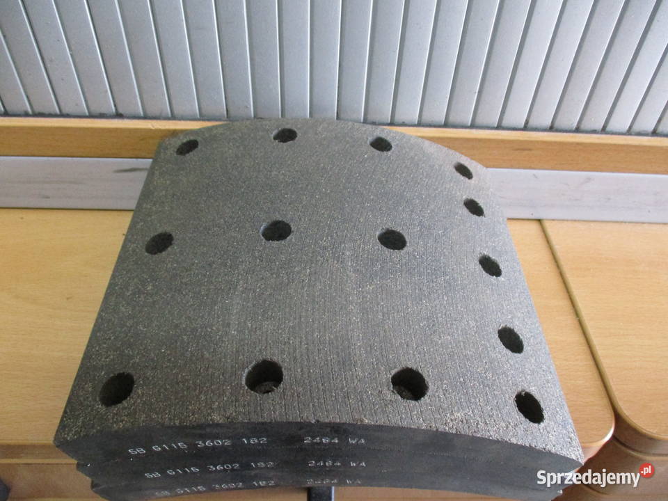 Okładziny szczęk hamulcowych SB G115 3602 182 kujawsko-pomorskie