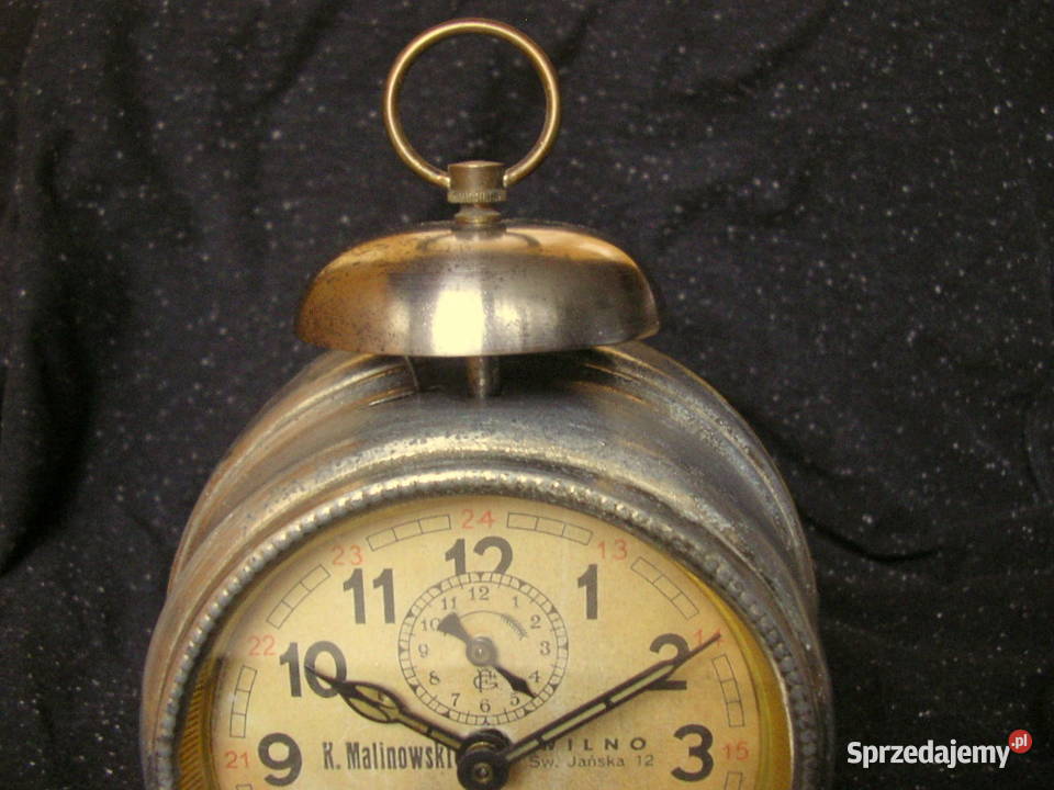WILNO Antyk budzik kresy zegar zegarek polonik Warszawa sprzedam