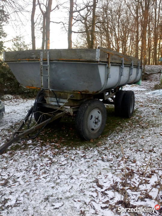 Przyczepa łódka 5 tonowa Przyczepy rolnicze Gościno