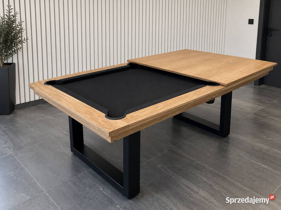 Stół bilardowo loftowy BERGAMO 6 ft z tenisem