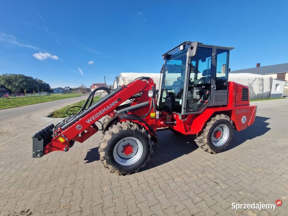 Weidemann 3006 DP super stan nowa nieuszkodzony Rakoniewice