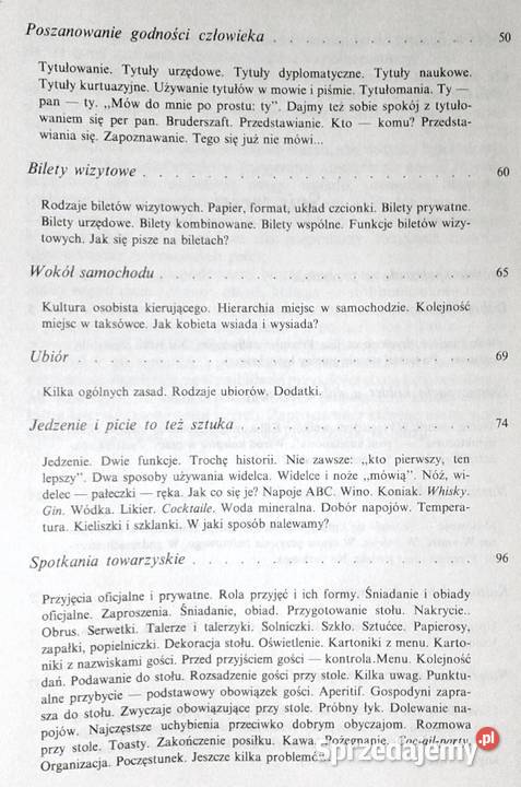 Savoirvivre dzisiaj Edward Pietkiewicz miękka Chełm