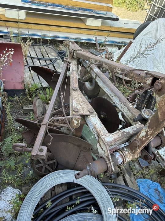Pług 2 skibowy unia Grudziądz mazowieckie