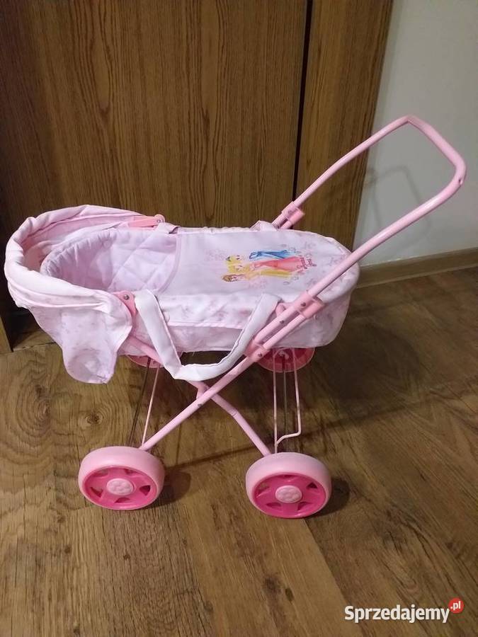 Wózek lalek różowy księżniczki