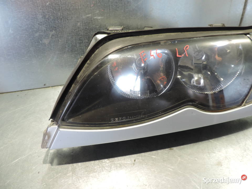LAMPA LEWY PRZÓD BMW 3 E46 FL Lampy przednie małopolskie Nowy Sącz