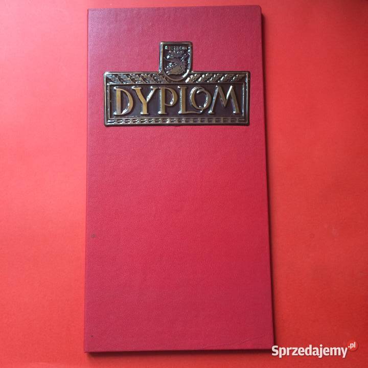 1960 Dyplom Przedsiębiorstwa Filmowego zachodniopomorskie Szczecin