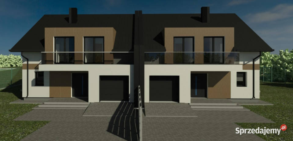 Dom w zabudowie bliźniaczej Piaseczna Górka gm świętokrzyskie