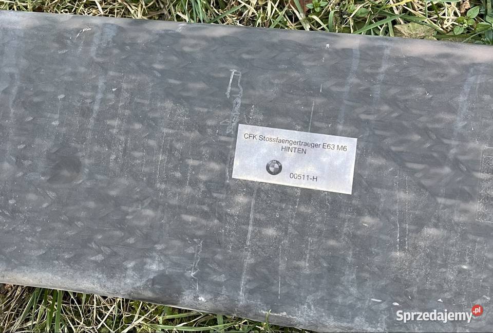 Belka Carbon tył BMW e63 m6 śląskie Częstochowa