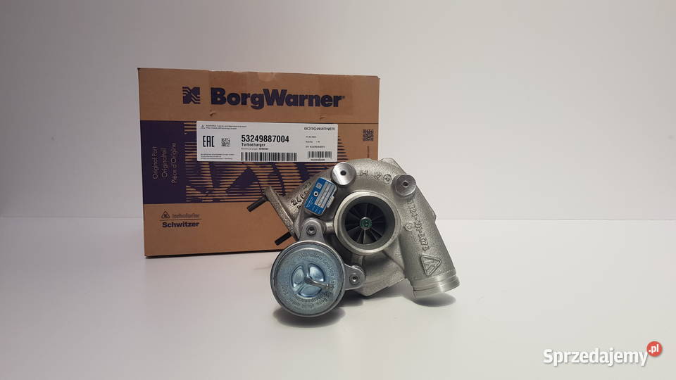 Turbosprężarka BorgWarner KKK 53249887004 mazowieckie Siedlce