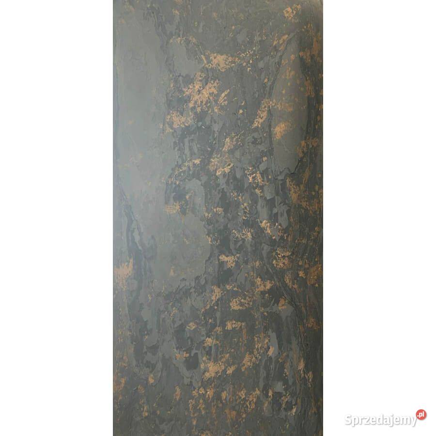 Fornir Kamienny Łupek Black Gold tapeta 2MM