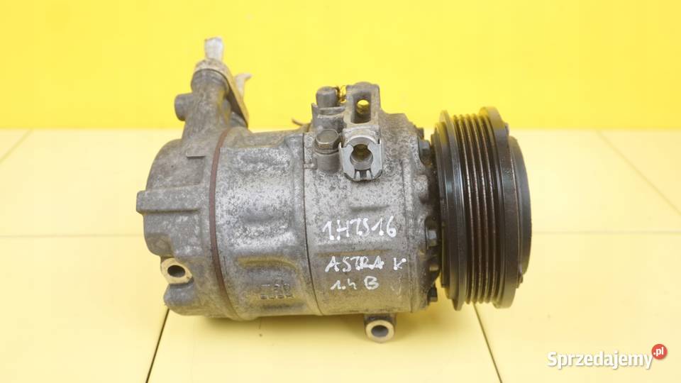 OPEL ASTRA K 14 B 18r 101 B14XE LV7 sprezarka Suków