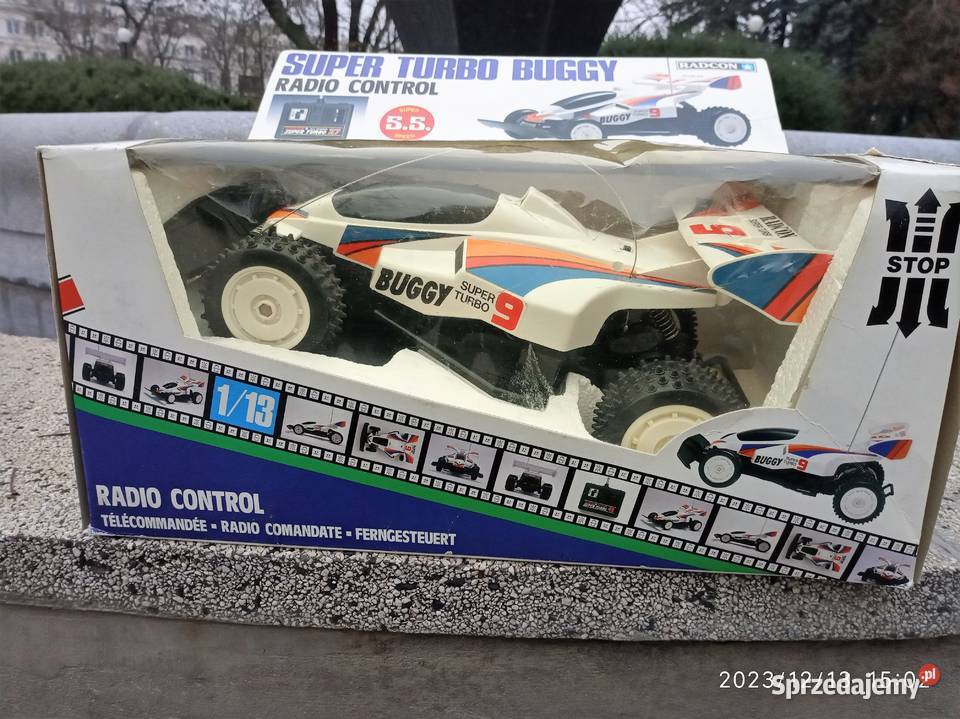 Samochód vintage zdalnie sterowany TURBO BUGGY
