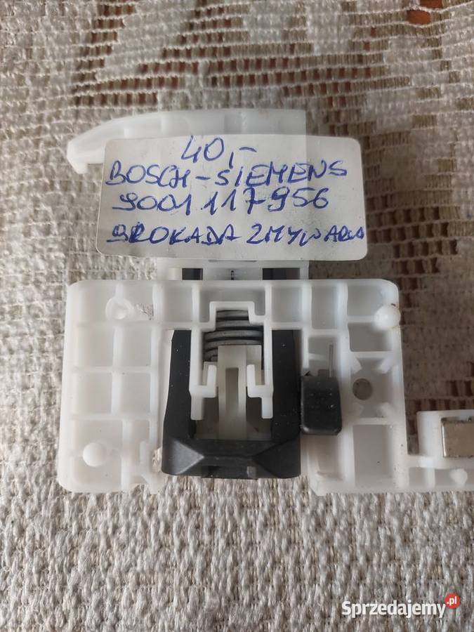 BOSCH SIEMENS 9001117956 BLOKADA ZMYWARKI małopolskie Nowy Sącz