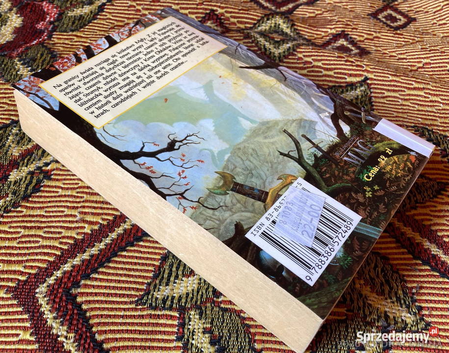 Kres Obłoków Sean Steward MAG fantasy Kraków