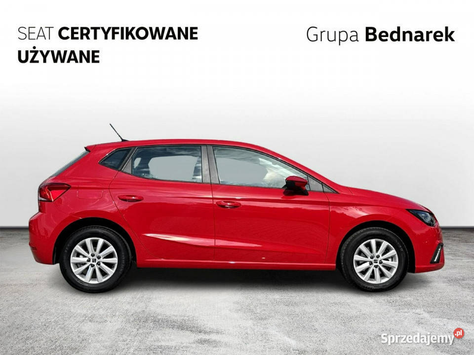 Seat Ibiza Bezwypadkowy Salon Polska Serwis ASO 23280km Ibiza Samochody osobowe Łódź