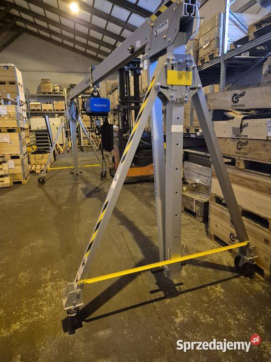 Mobilna aluminiowa suwnica bramowa Planeta Rybnik sprzedam