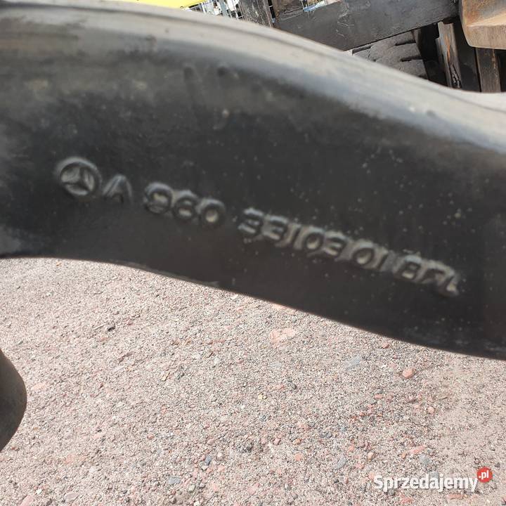 MERCEDES ACTROS MP4 OŚ PRZEDNIA A9603310301 Motoryzacja Bieleń