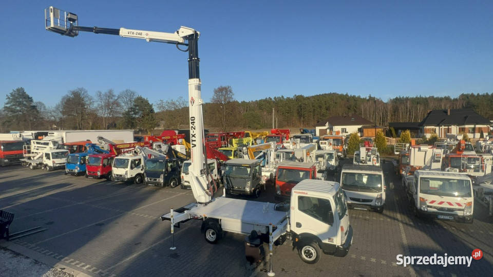 Nissan Cabstar Zwyżka Podnośnik Koszowy Nissan Samochody dostawcze świętokrzyskie Widełki