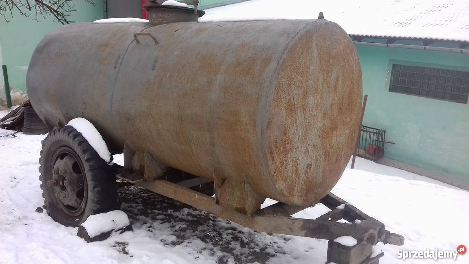 Beczka na wodę szambo na kołach beczkowóz małopolskie Nowy Sącz sprzedam