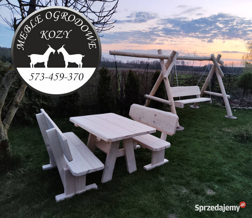 PROMOCJA Meble ogrodowe góralskie biesiadne z Zabrze