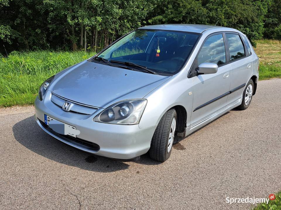 Sprzedam ładną Honde Civic 14 lift benzyna 2004r benzyna Żyrardów