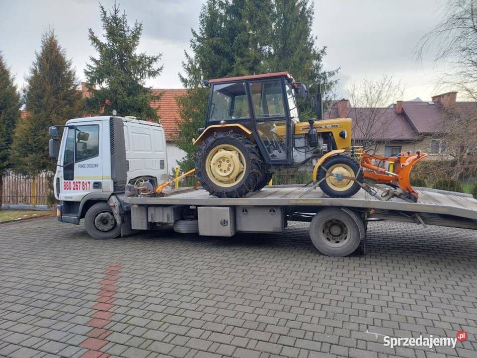 Laweta LUBCZA Pomoc Drogowa Transport maszyn