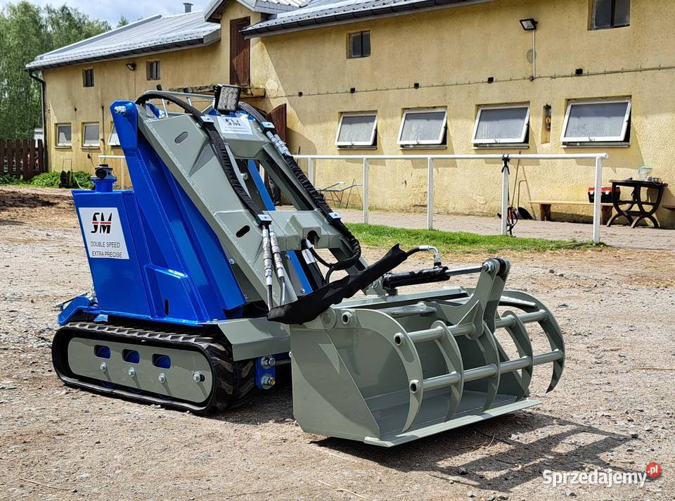 Miniładowarka Ładowarka Robot MiniSM silnik kujawsko-pomorskie Zapomnianowo