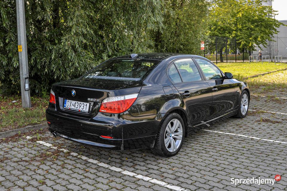 BMW Seria 5 2009 r Lift Skóry Seria 3 dolnośląskie Wrocław