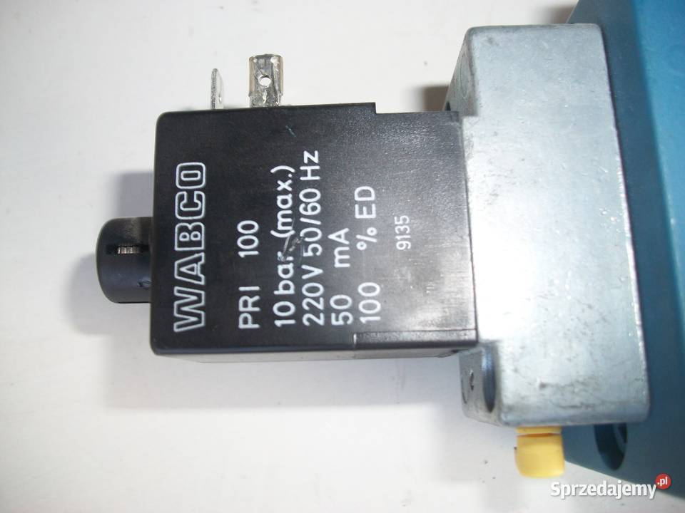 Zawór Wabco 5725555280 z cewką PRI 100 220VAC 12 Olkusz