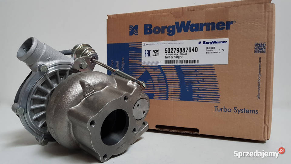 Nowa turbosprężarka BorgWarner KKK 53279887040 Siedlce