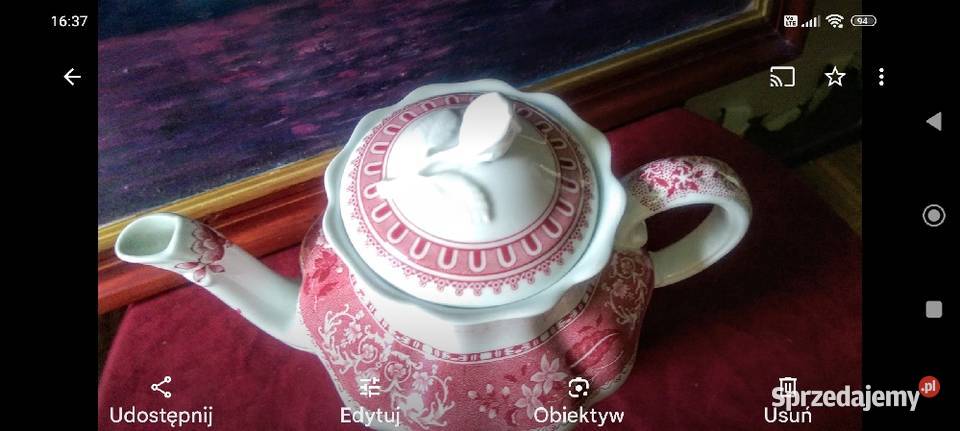Duży dzbanek Camilla porcelana Spode Anglia sprzedam