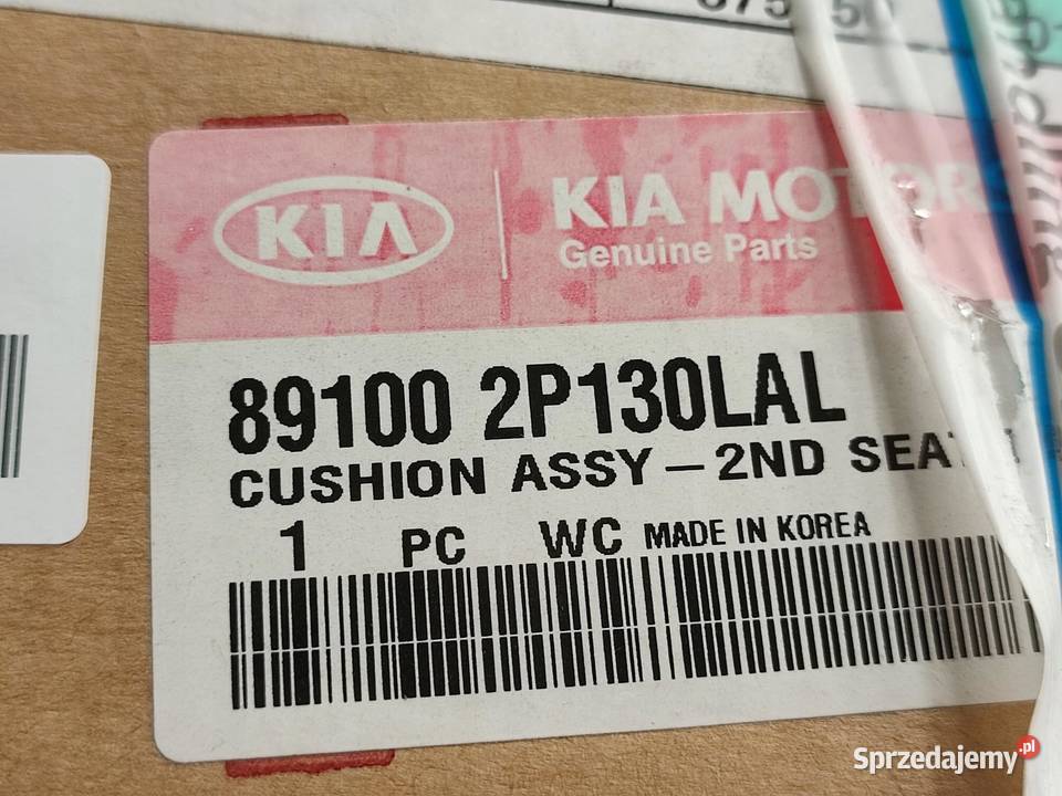 SIEDZENIE KANAPY LEWE KIA SORENTO 2009 NOWE Fotele i kanapy