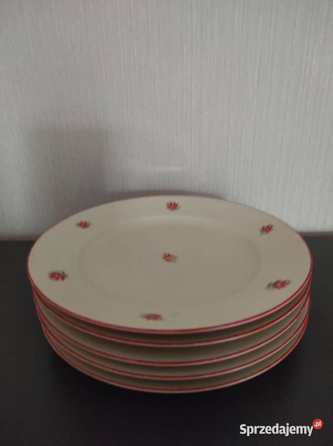 Talerze porcelana Schumann antyk 1945r Antyki, Sztuka, Kolekcje Warpechy Stare