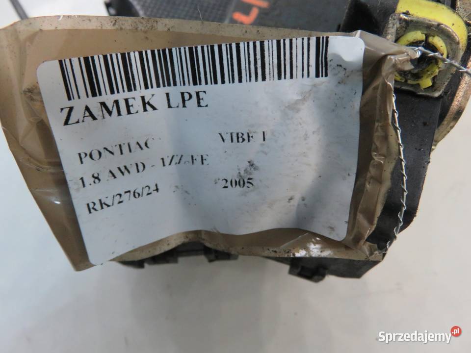 ZAMEK LEWY PRZEDNI PONTIAC VIBE I 5 PIN osobowe małopolskie