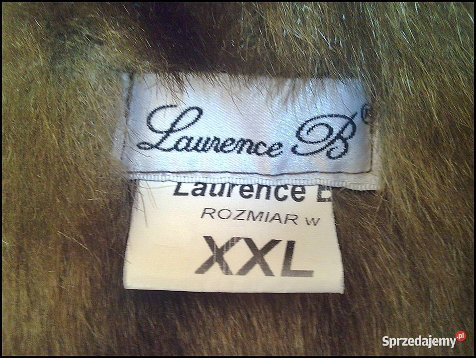 Futro ekologiczne LAURENCE B Wzrost 165170 Nowe Bez wzoru Warszawa
