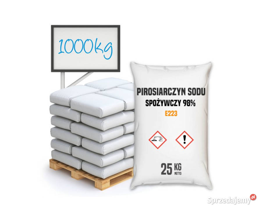 Pirosiarczyn sodu spożywczy E223 Ustrzyki Dolne sprzedam